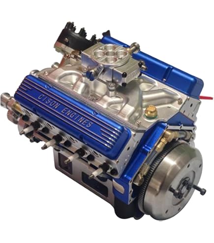 Amazon.co.jp: ToyGhillied V8エンジンモデルキット 1/10 8気筒4